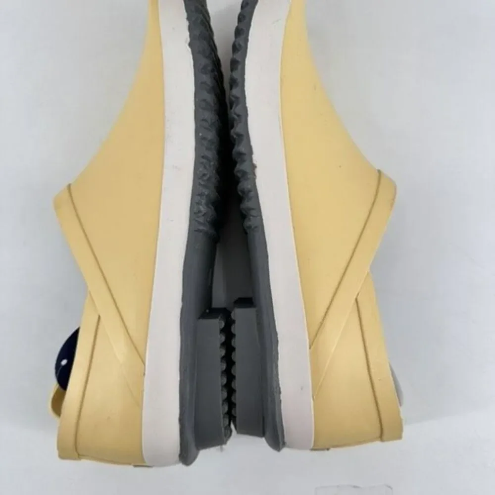 NWT JBU by Jambu Women's Bumblebee Garden Ready‎ Rain Shoes Yellow Gray Size 11